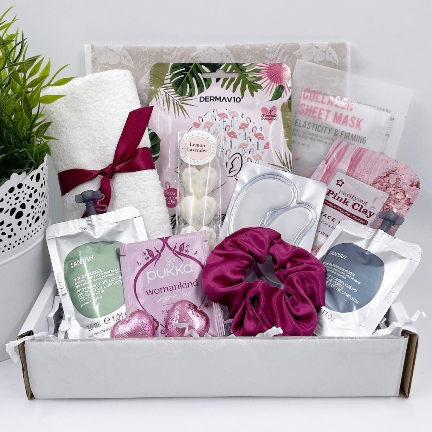 Pink Ladies Pamper Hamper Gift Box for Birthday