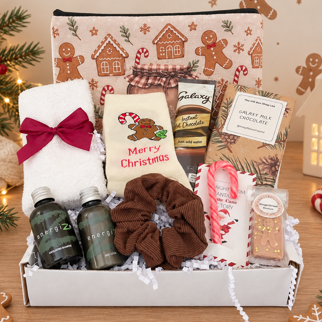 Gingerbread Lady or Teenager Christmas Self Care Pamper Hamper