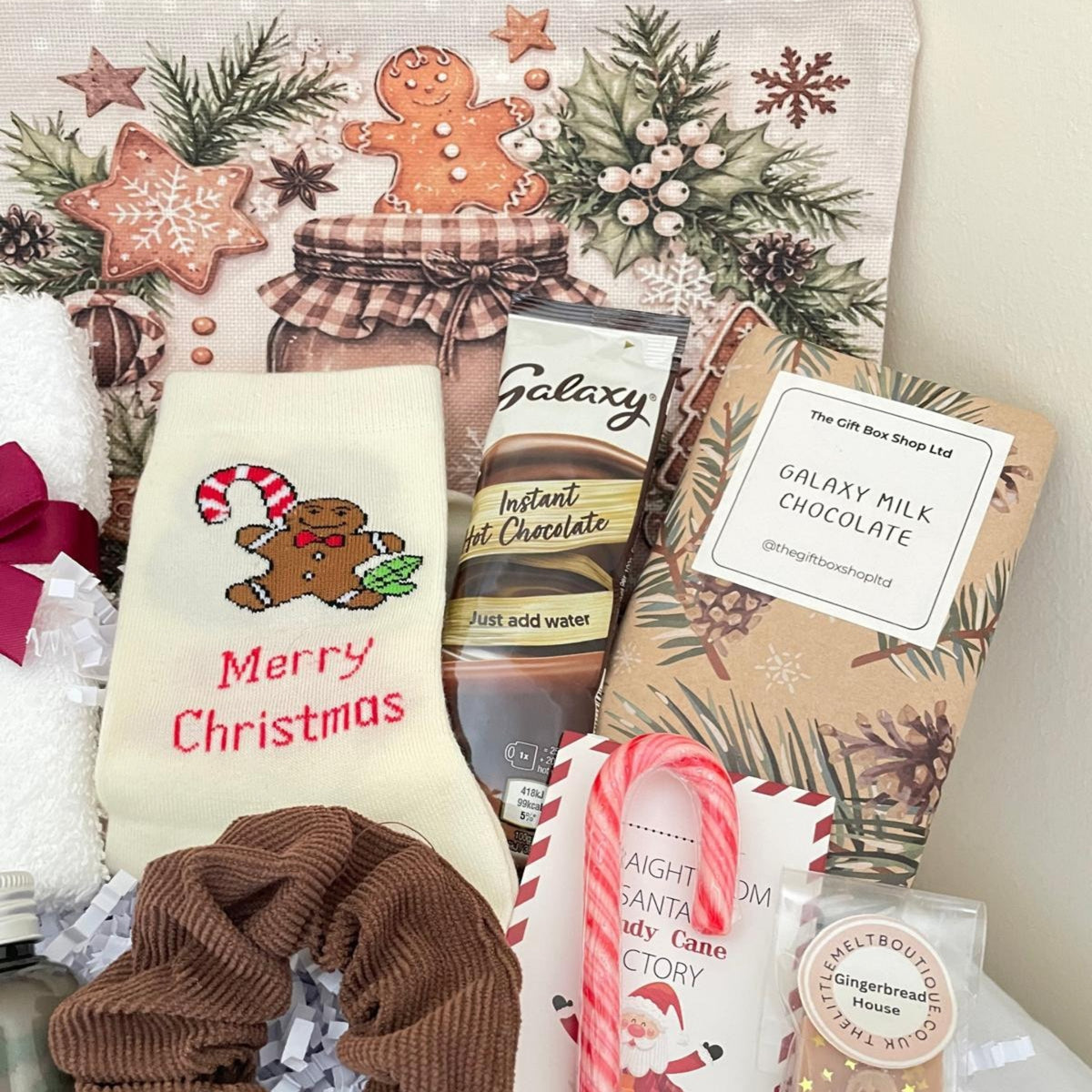 Gingerbread Lady or Teenager Christmas Self Care Pamper Hamper