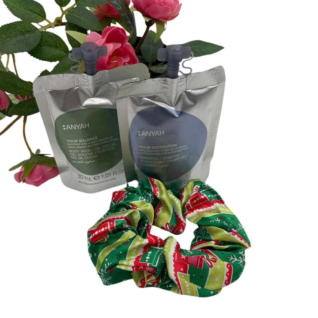 Green Christmas Pamper Hamper Teenage Girl Self Care Box