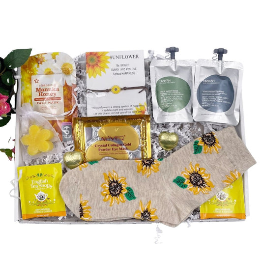 Sunflower Sef Care Get well soon Gift Just for you