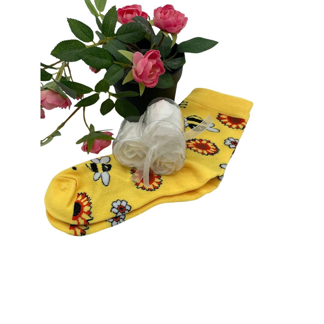Sunflower & Bee Birthday Hamper for lady