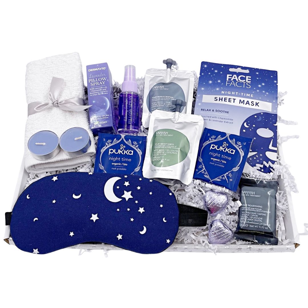 Anxiety and Stress Relief Sleep Pamper Hamper for woman