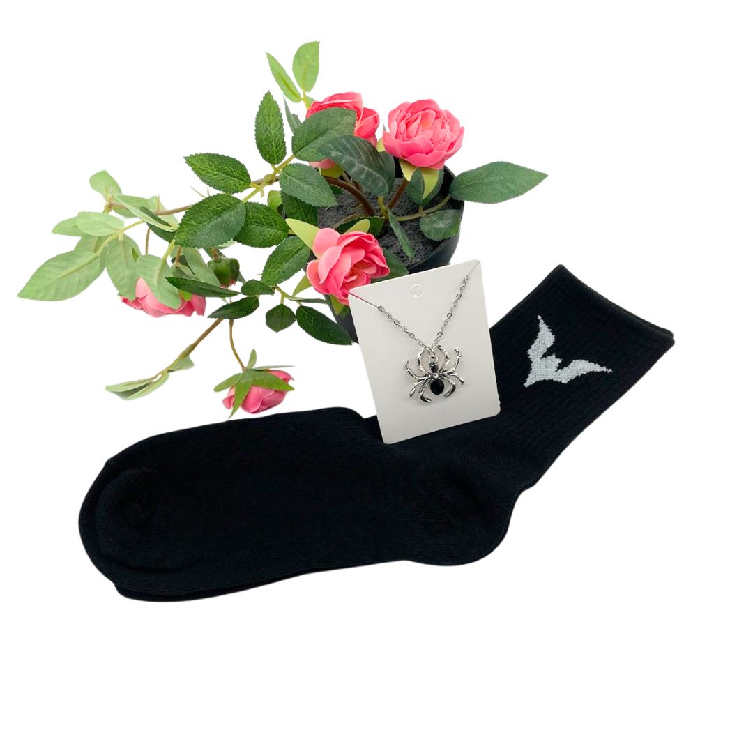 Gothic Girl Emo Punk Bat Gift Box for lady Teenager