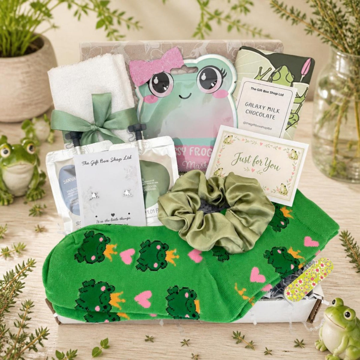 FROG lover self care gift Box for her