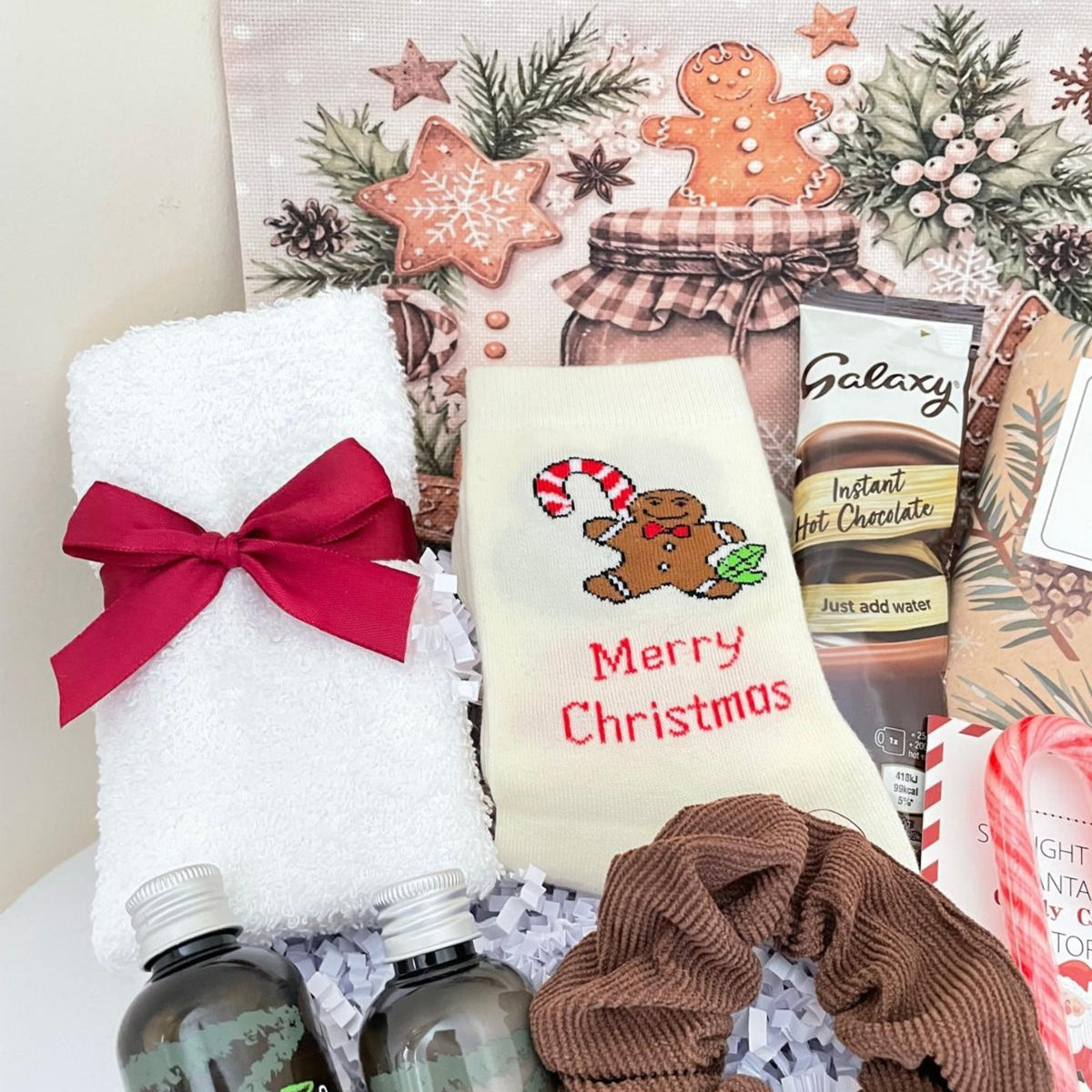 Gingerbread Lady or Teenager Christmas Self Care Pamper Hamper