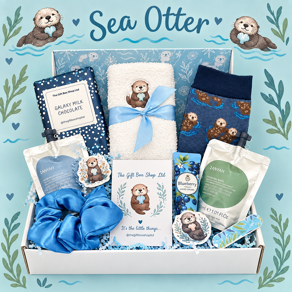 OTTER lover self care gift Box for her