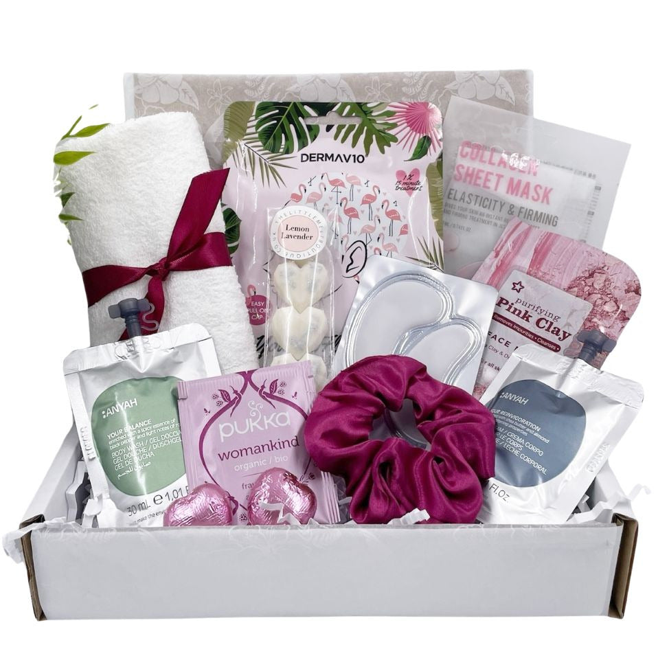 Pink Ladies Pamper Hamper Gift Box for Birthday