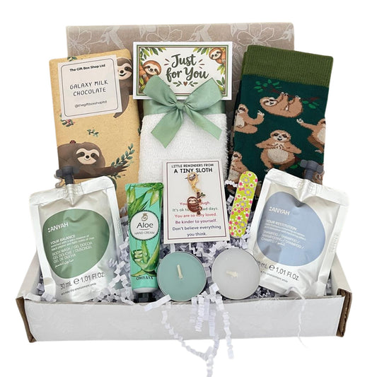 Sloth lover self care gift Box for her